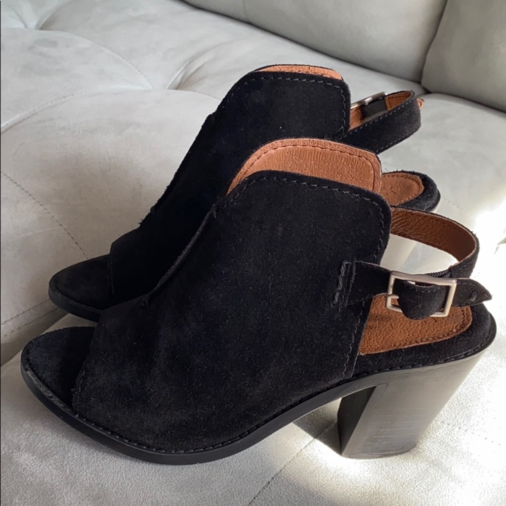 Frye black booties
